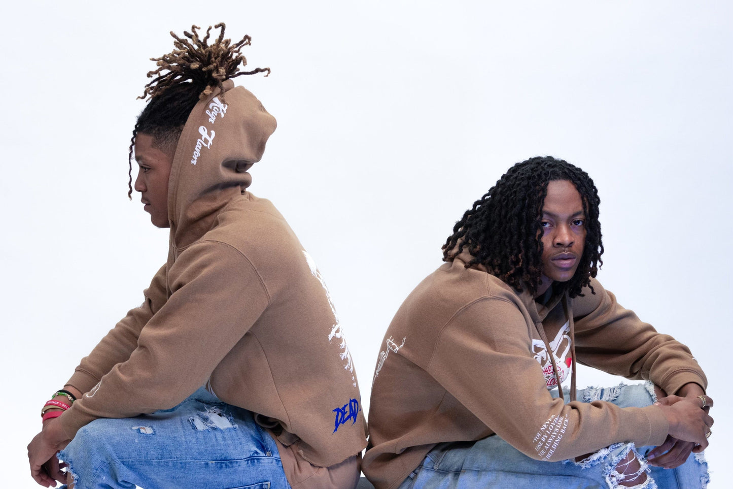 Kings Flavors Sweatshirt Brown "Where is The Love?" Hoodie