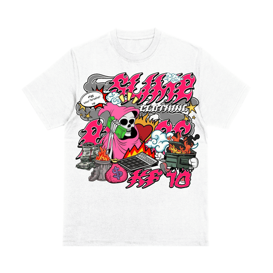 Kings Flavors Ca Kings Flavors X Slime Clothing White Tee