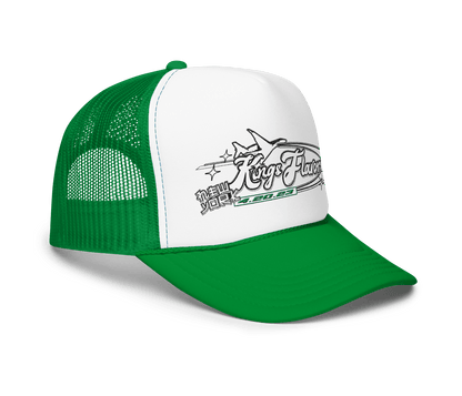 Kings Flavors Hat "Y2K" Green Mesh Hat